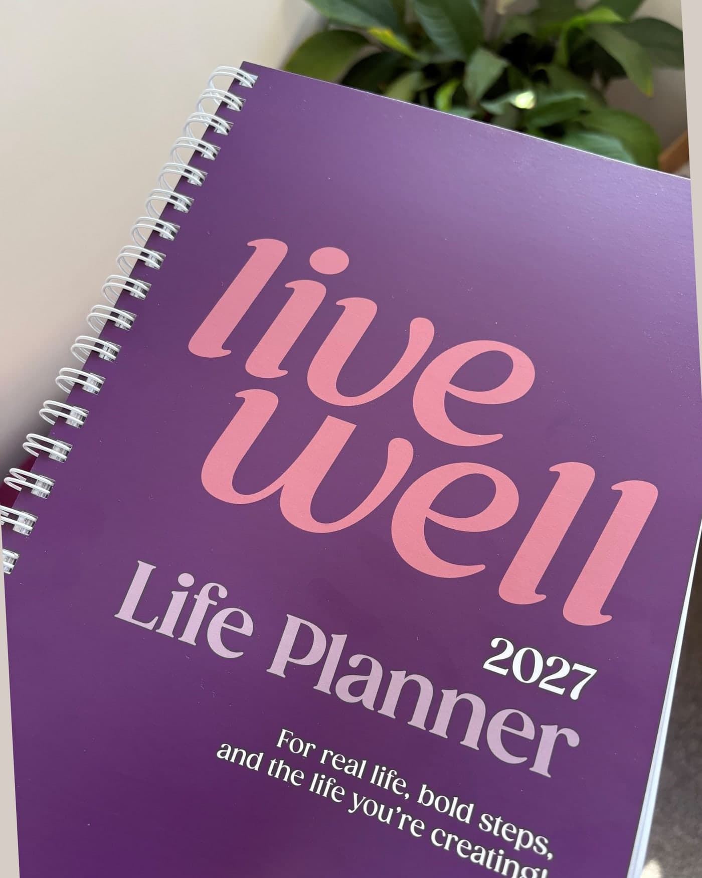 2027 Live Well Life Planner